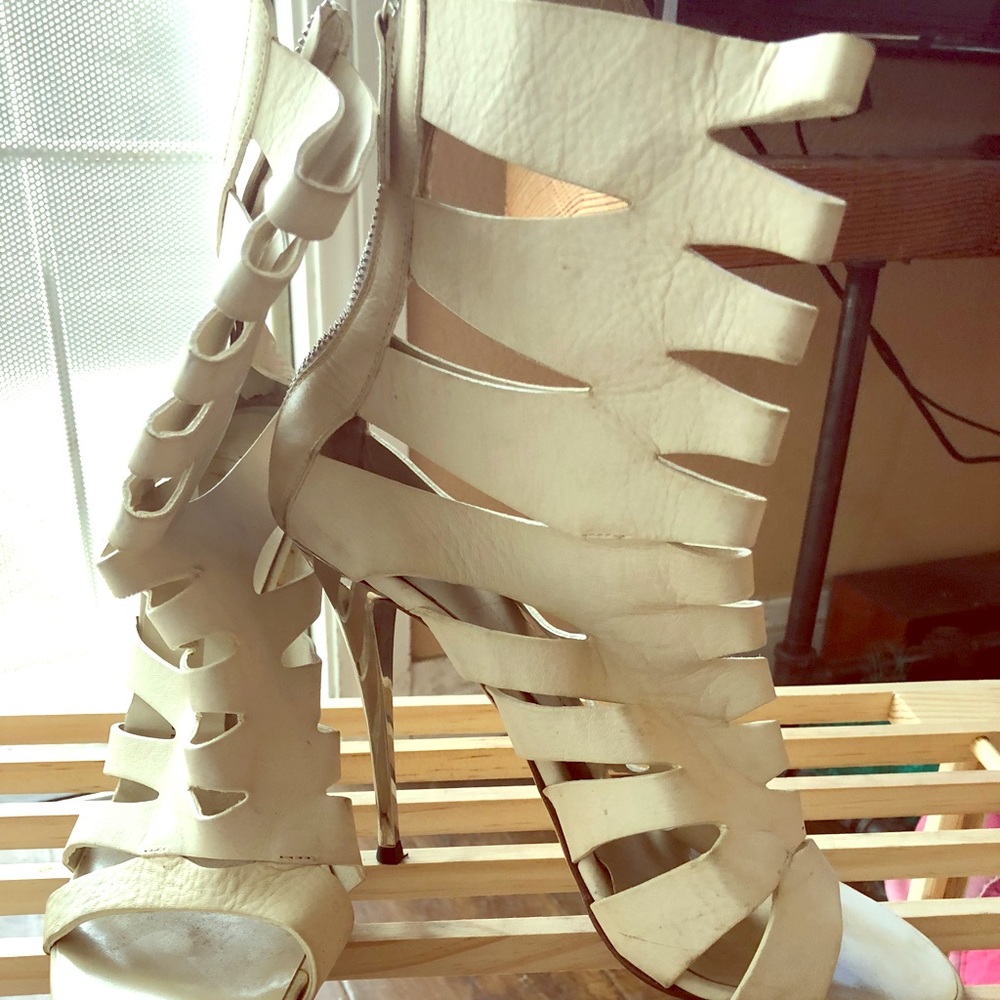 Giuseppe Zanotti Cage Booties
